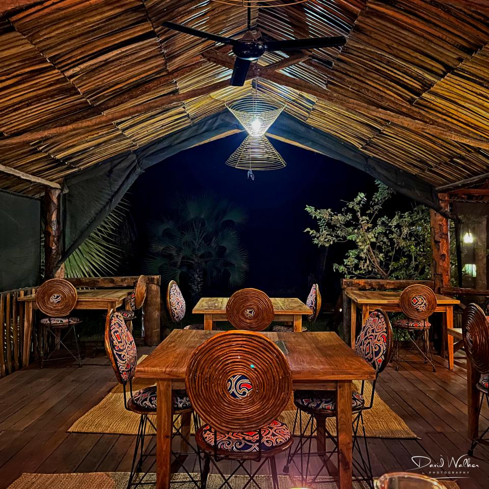The Dining Area, Kisima Ngeda Lodge, Lake Eyasi